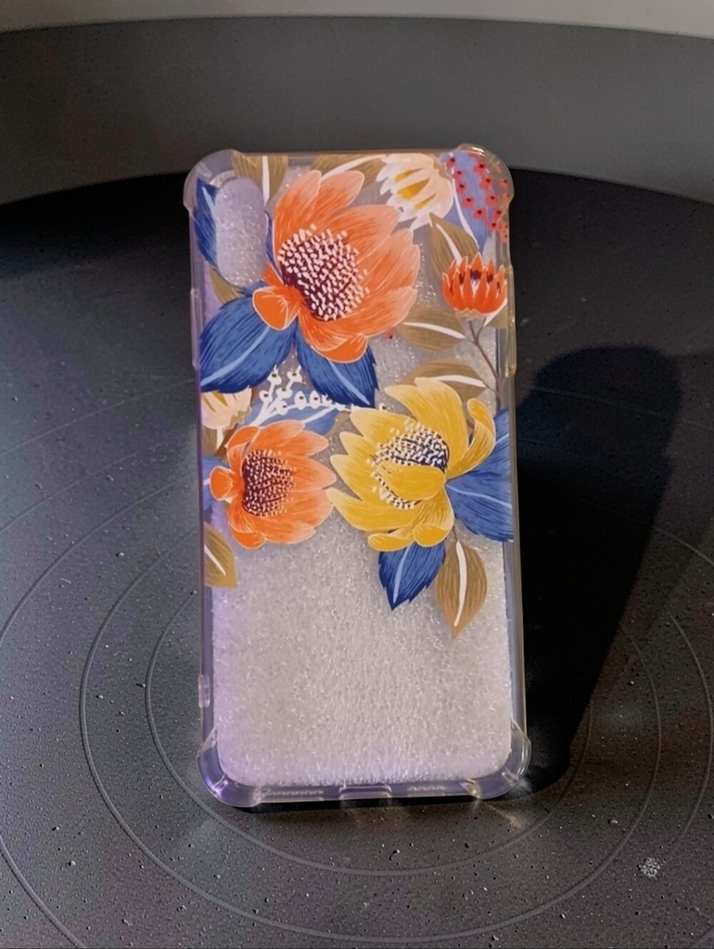 NEW Floral Transparent Floral Phone Case